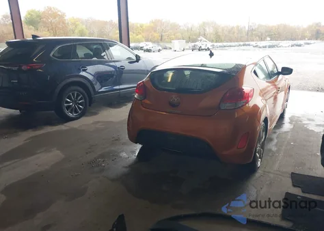 2016 Hyundai Veloster from USA, damaged, VIN KMHTC6AD5GU302312